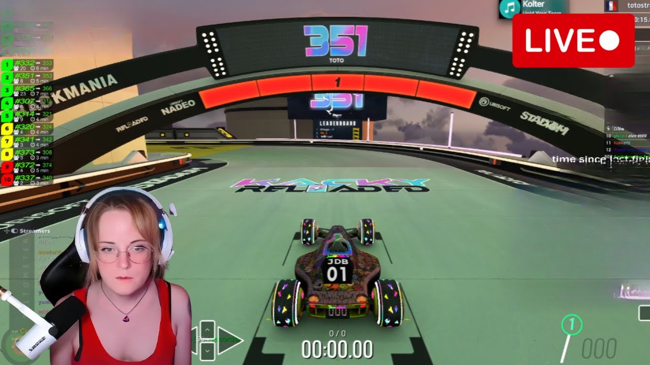 Trackmania | Insane Stunt Races – Will I Beat the Time Trial? ⏱️🔥