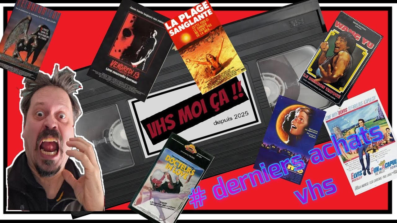 mes derniers achats vhs