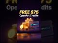 How to Claim 20,000 OpenArt AI FREE Credits Right Now #openart #aiart