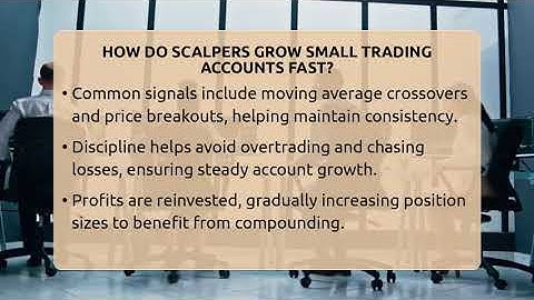 How Do Scalpers Grow Small Trading Accounts Fast? - Stock and Options Playbook