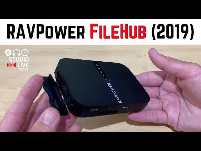RAVPower FileHub RP-WD009 (2019 model) - First Look 