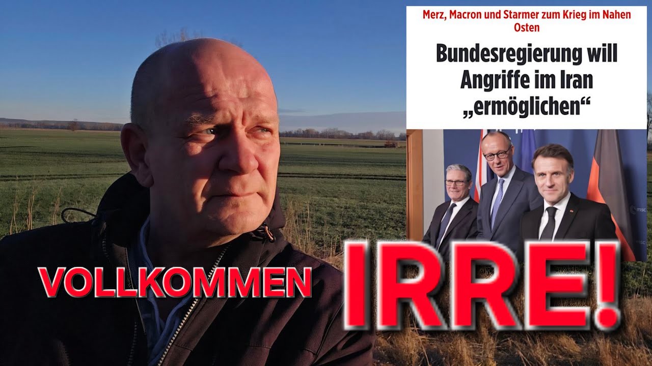 DEUTSCHLAND WILL IM IRAN MITMISCHEN, WILL ABER DIE DEUTSCHEN URLAUBER NICHT EVAKUIEREN!