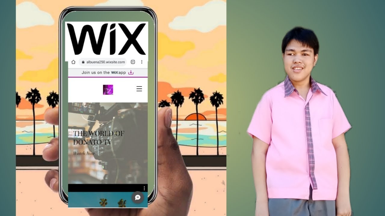 How to Create a Website using WIX.COM | Donato TV