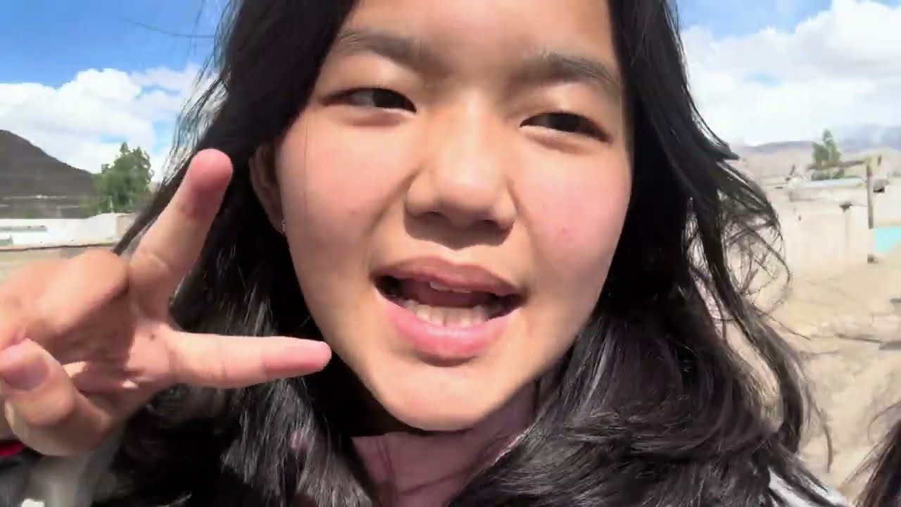 Day 2 at Agling met my cousins and relatives #Gorshey so much fun #leh   With #family