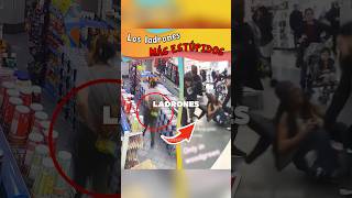 Los Ladrones Más Estúpidos.                        .   #Ladrones #Fails #Shorts #Humor #shortvideo