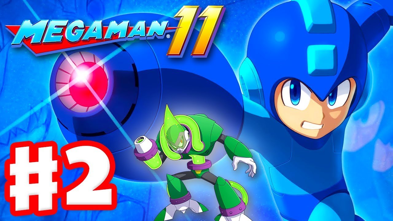 ACIDMAN　ELEVEN Mega Man 11 - Gameplay Walkthrough Part 2 - Acid Man Stage! (PC
