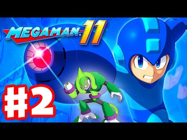 ACIDMAN　ELEVEN Mega Man 11 - Gameplay Walkthrough Part 2 - Acid Man Stage