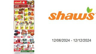 Shaw's Weekly Ad - 12/06/2024 - 12/12/2024