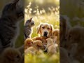 Shocking! 😱😱 Black Cat vs Opossum with 5 Babies | 4K Realistic Animal Encounter やばすぎ！猫とポッサムの対決