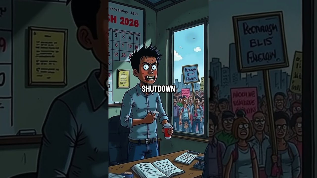 Government Shutdown Explained in 60 Seconds 🚨 What It Means for You
