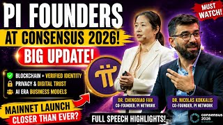 Pi Network New Update | Pi Founders LIVE at Consensus 2026 | Pi Mainnet Launch Update | Pi Price