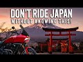 11 Things No One Tells You About Riding Motorcycles in Japan