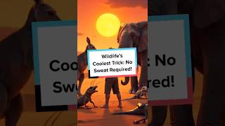 Wildlife’s Coolest Trick: No Sweat Required!