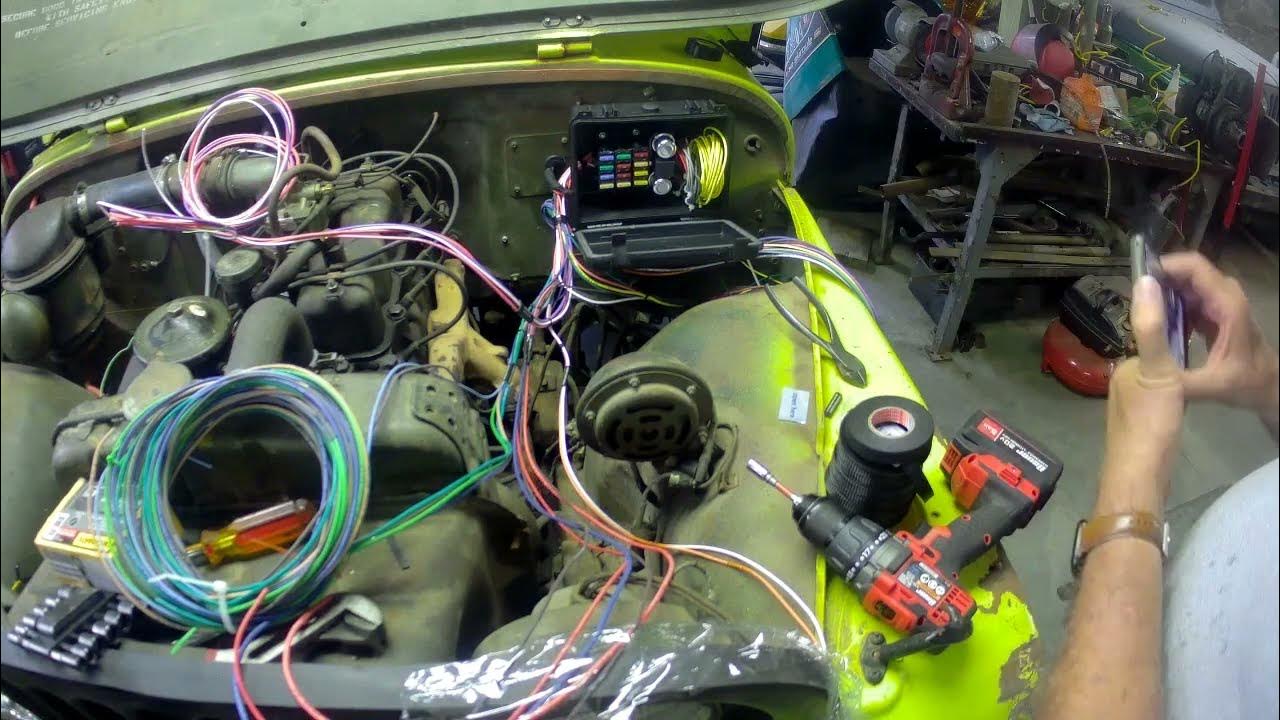 Wiring Mellow Yellow Part 2 Preparing the JEGS Wire Harness and