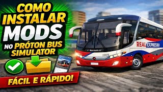PRÓTON BUS SIMULATOR COM MODS – TUTORIAL COMPLETO 2026 screenshot 2