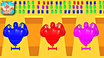 Muscle Race 3D Max level Gameplay Walkthrough Part - 08 (iOS,Android) All levels