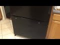 Loose door handle on Amana refrigerator