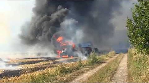 Bog Monsters  Tractor, Harvester and Truck Death in the Swamp and Fire 2018