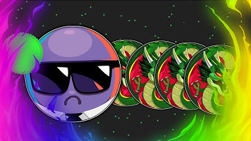 Blob// Same Size Popsplit in FFA!! // CRAZY MODE FUNNY MOMENTS