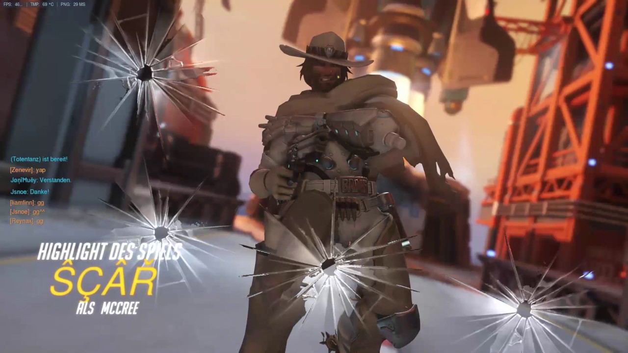 Press E to deflect//ScaR//Overwatch//MONTAGE