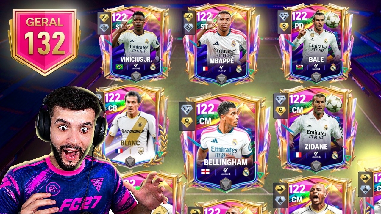 MONTEI O MELHOR TIME DE ANIVERSÁRIO DO FC MOBILE! 🤩🎉