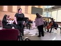 Carlee Bonanno with the Kutztown University Chamber Players ~ “Laudate Dominume” May, 2025
