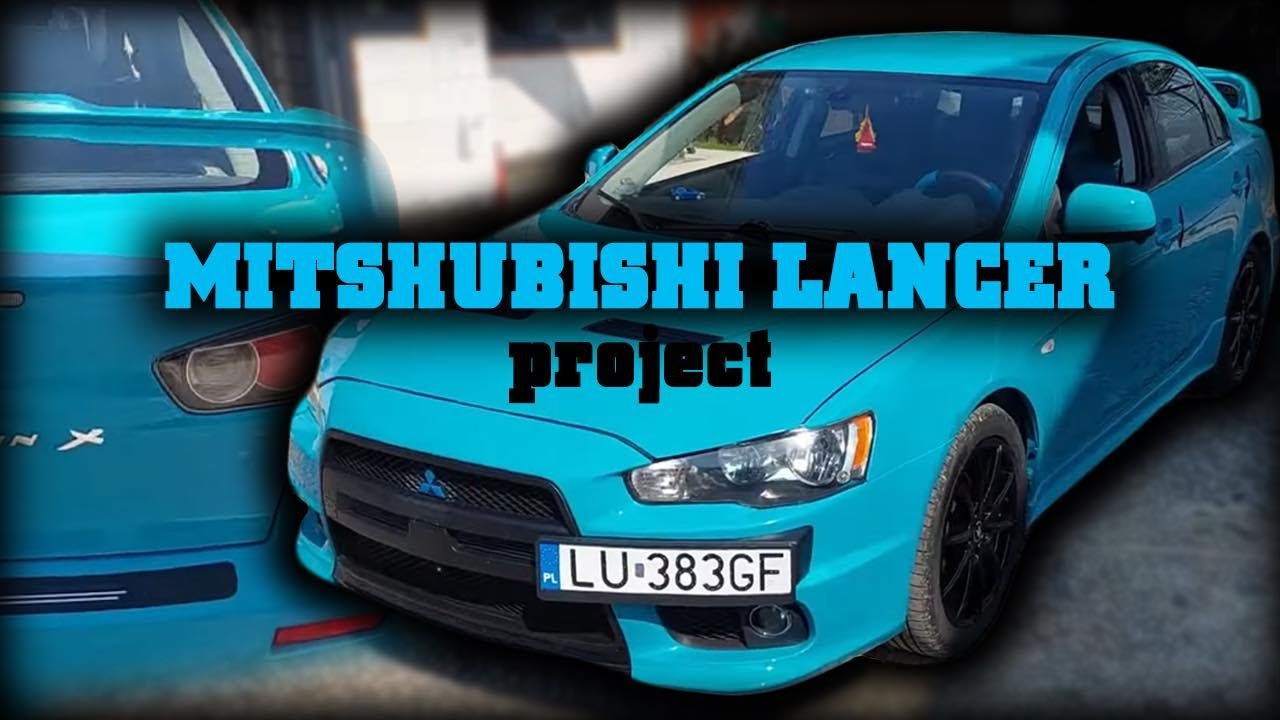 Mitsubishi Lancer - amatorskie lakierowanie i niestandardowe wyposażenie - M5C Miami Blue