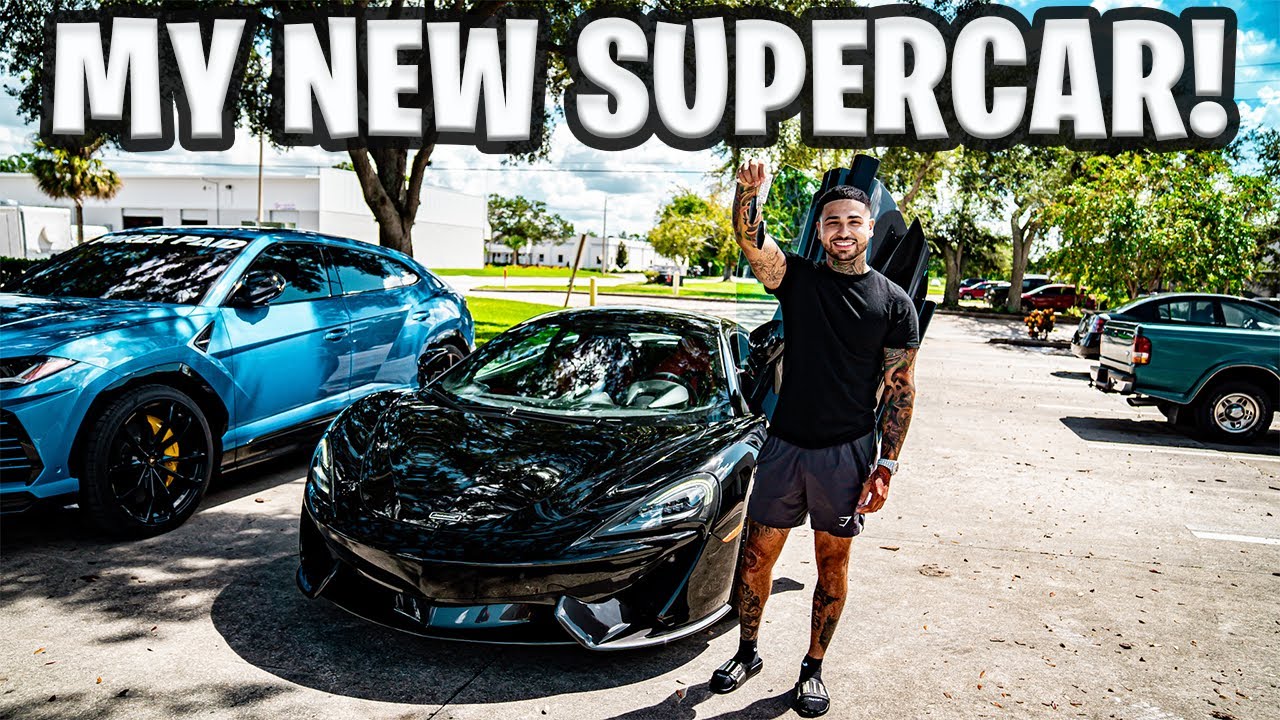 Picking Up My Brand New Supercar Mclaren  Braap Vlogs