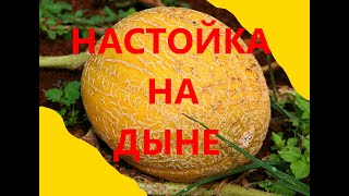 Настойка на дыне