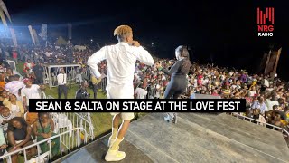 Sean Salta On Stage At The Love Fest Nrg Radio Ug