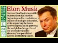 Learn english through story  level 3   elon musk  graded reader  wooenglish