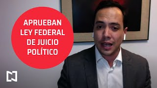 Diputados aprueban Ley Federal de Juicio Político y Declaración de Procedencia - Punto y Contrapunto