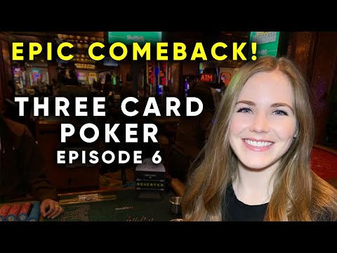 3 CARD POKER! ♦️ ♠️ ♥️ ♣️ Decided To DOUBLE DOWN! $2000 Buy In! Episode 6!