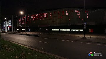 Lille Grand Palais - Pixel LED Facade Lighting / Lille / France