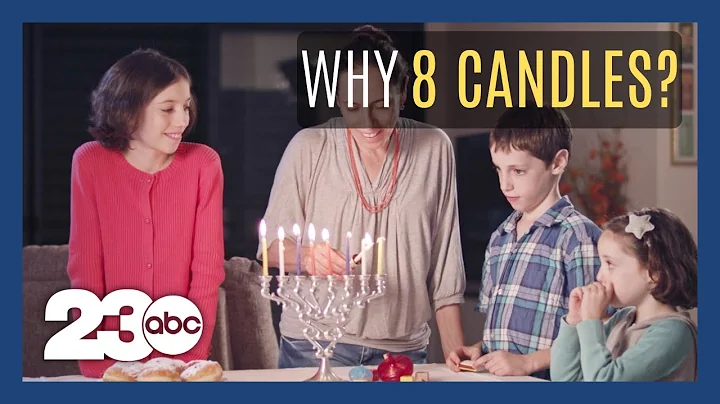 The meaning behind the 8 candles of Hanukkah
