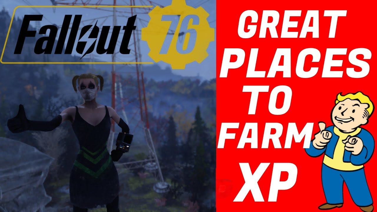 Fallout 76 Best Places To Level Up Quickly Farming XP Part 1 YouTube