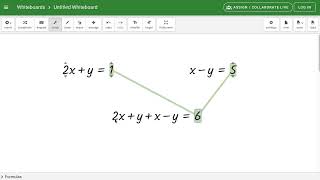 Celebrity Equation System - Elimination Method Workaround Profile
