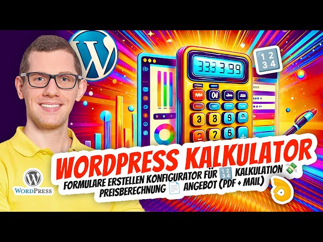 WordPress Calculator Form Configurator 🔢 Calculation 💸 Price Calculation 📄 Quote 👌 Payment