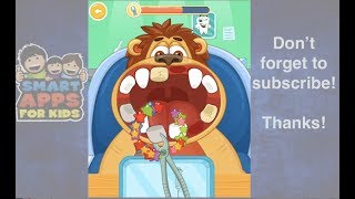 Animal Dentist - Lion, Monkey, &amp; Alligator! going to the dentist video for kids
