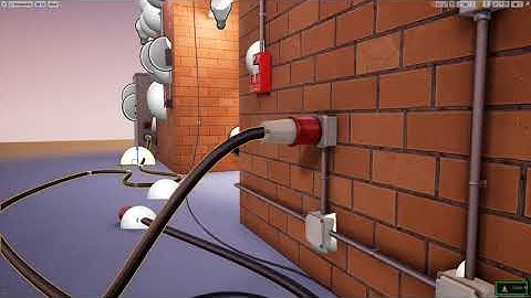 Electrical set / modular /wires UE4