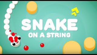 Snake on a String Android Gameplay | All Levels Completed Of Part 1,2 screenshot 2