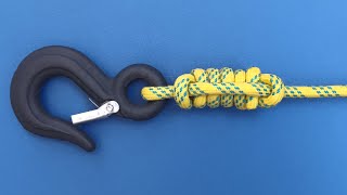 Strong knot, very useful and necessary, know an important secret and the skill of tying this knot