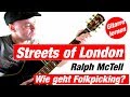 Wie spielt man Streets of London Online Gitarre lernen