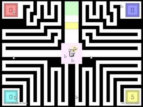 Играем в cursor io - YouTube