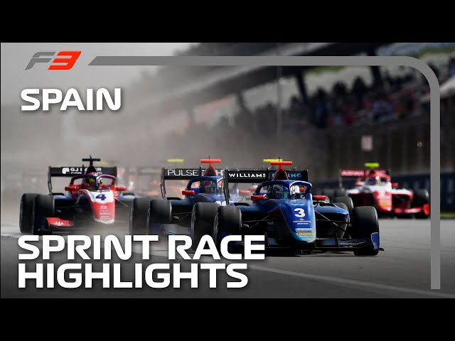 F3 Sprint Highlights | 2023 Spanish Grand Prix - YouTube