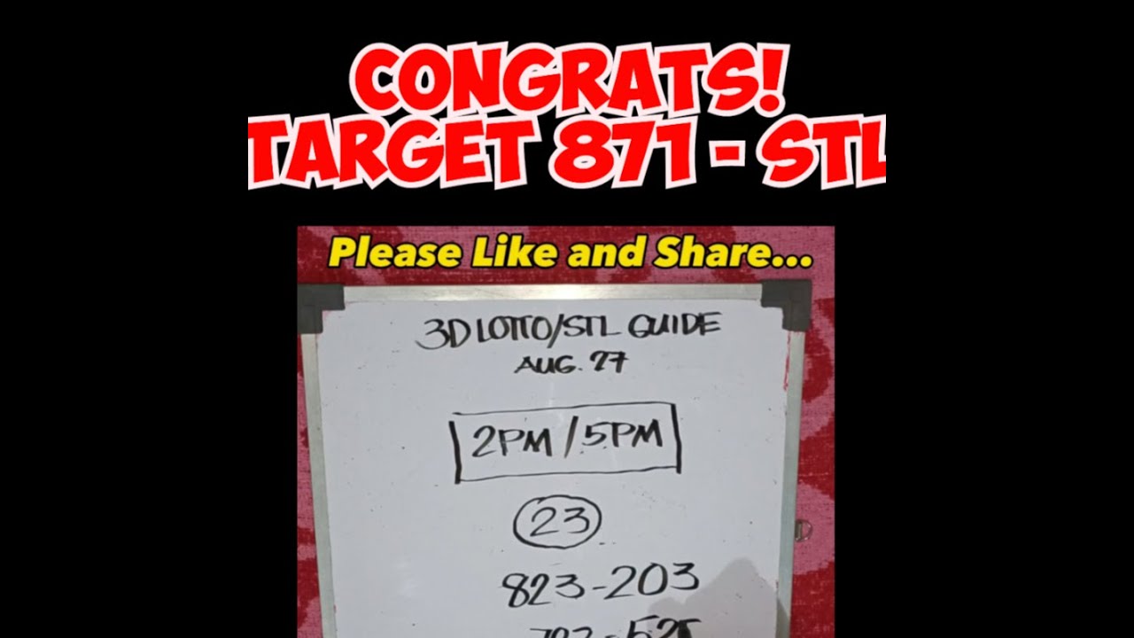 Swertres Hearing Today Aug. 27 2023 3D lotto guide and smalltown