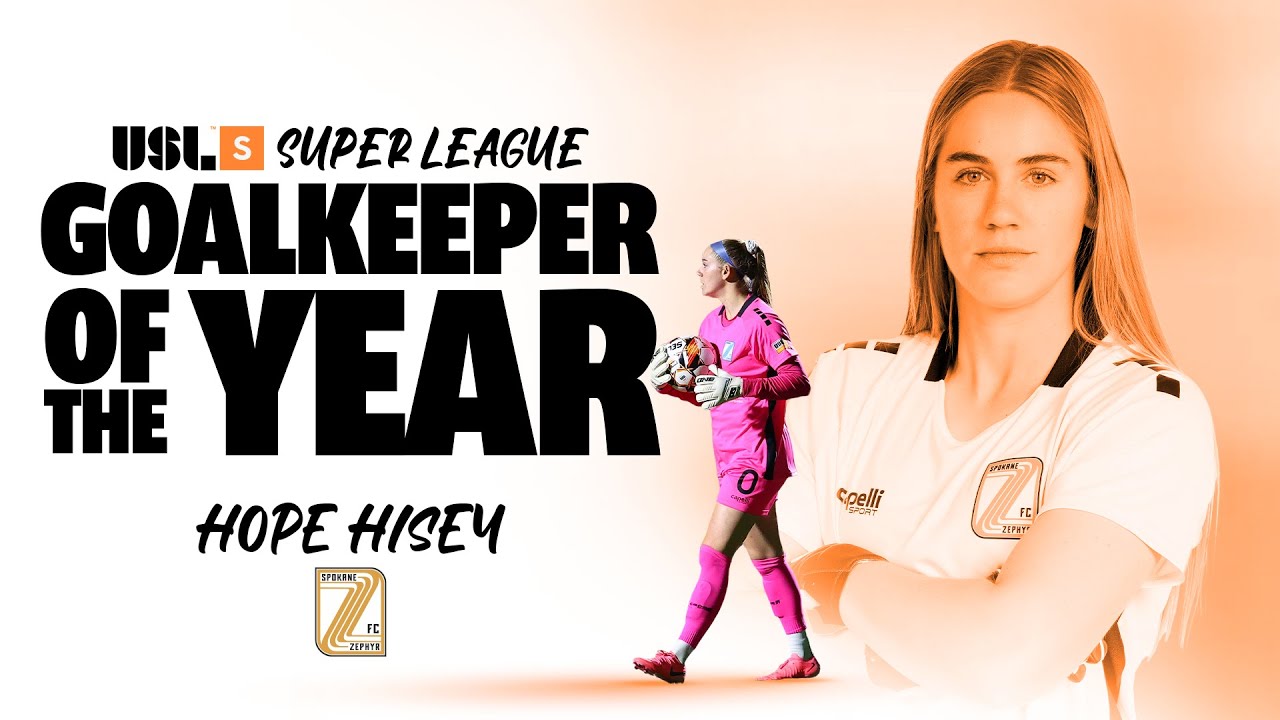 All you need is a little Hope 😉 | Hope Hisey | 2024/25 USL Super League Goalkeeper of the Year