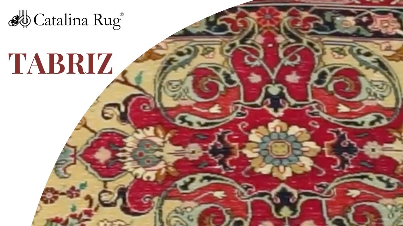 Unique Signed Persian: 14 x 15 Beige And Green Tabriz Rug