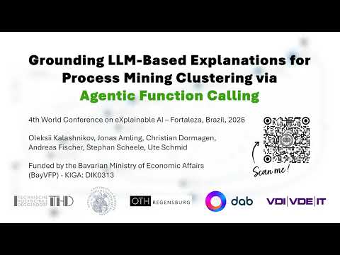 Grounding LLM Explanations for Process Mining via Agentic Function Calling