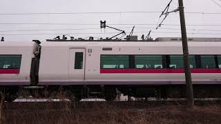 2020年2月14日撮影 E657系訓練運転
